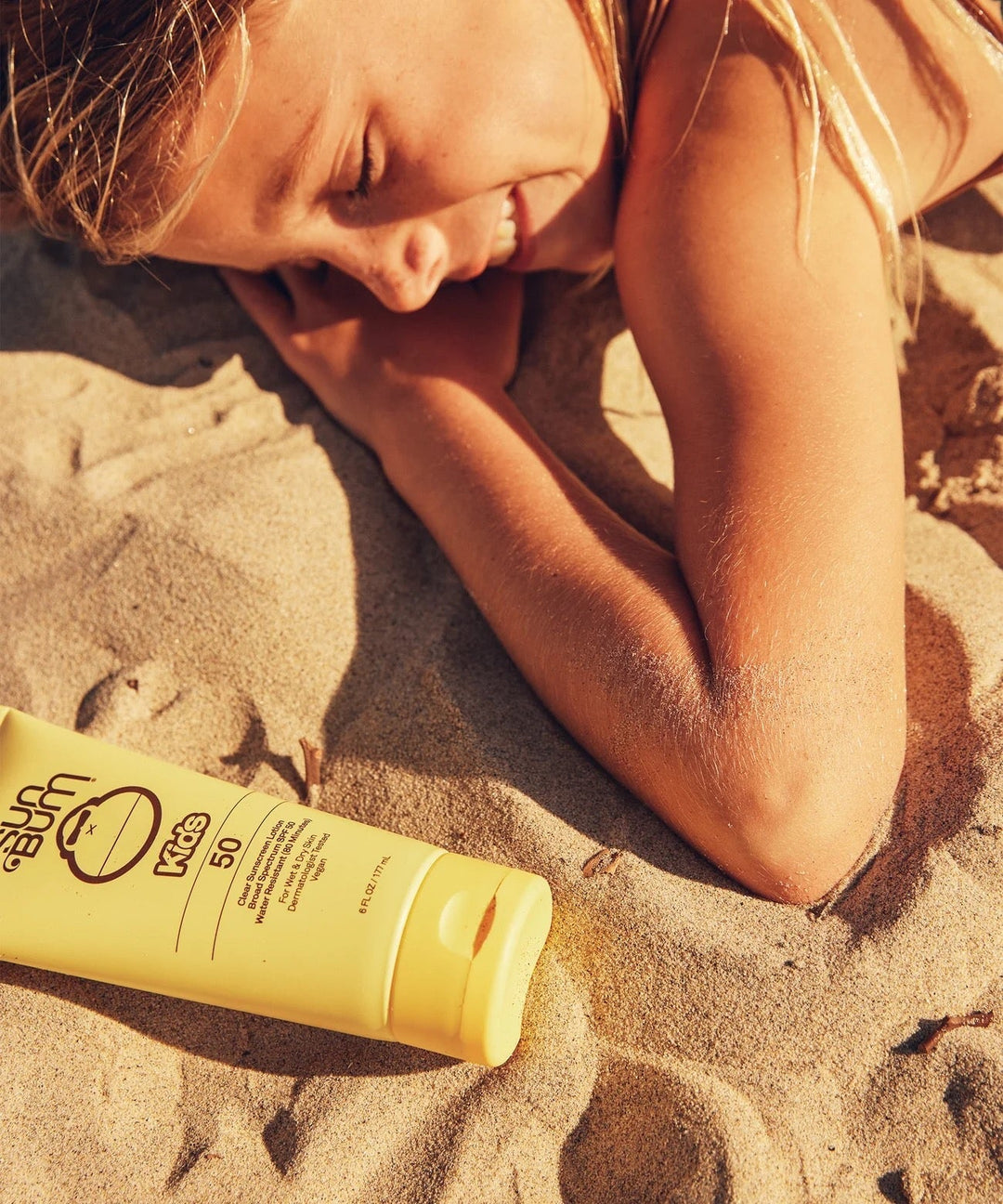 crème solainre Sunbum transparente kids 50 water resistant