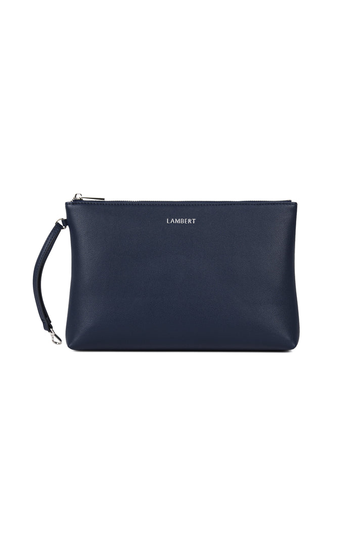 sac fourre-tout Solene Marine cuir vegan Lambert Mlle et Coco
