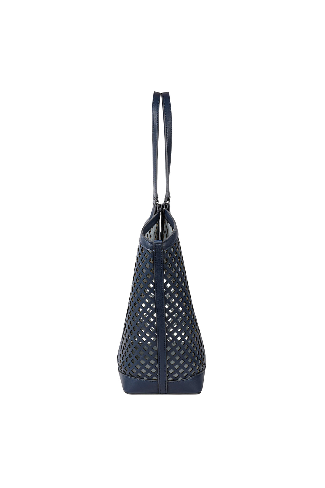 sac fourre-tout Solene Marine cuir vegan Lambert Mlle et Coco