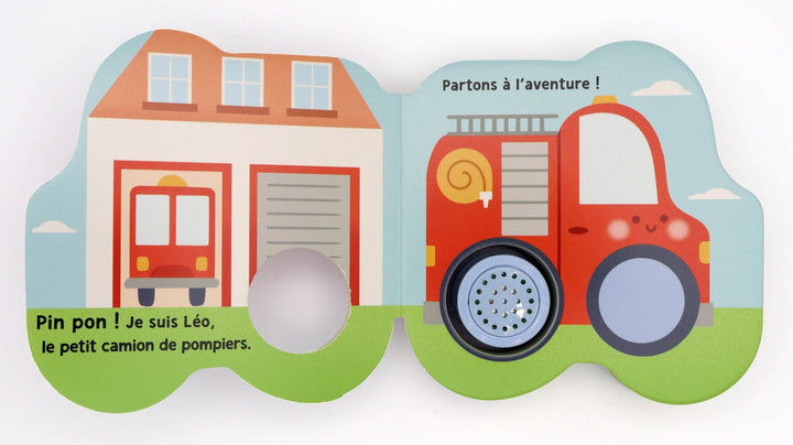 Livre - Camion de pompier : Léo - Auzou éditions Livre Auzou éditions 