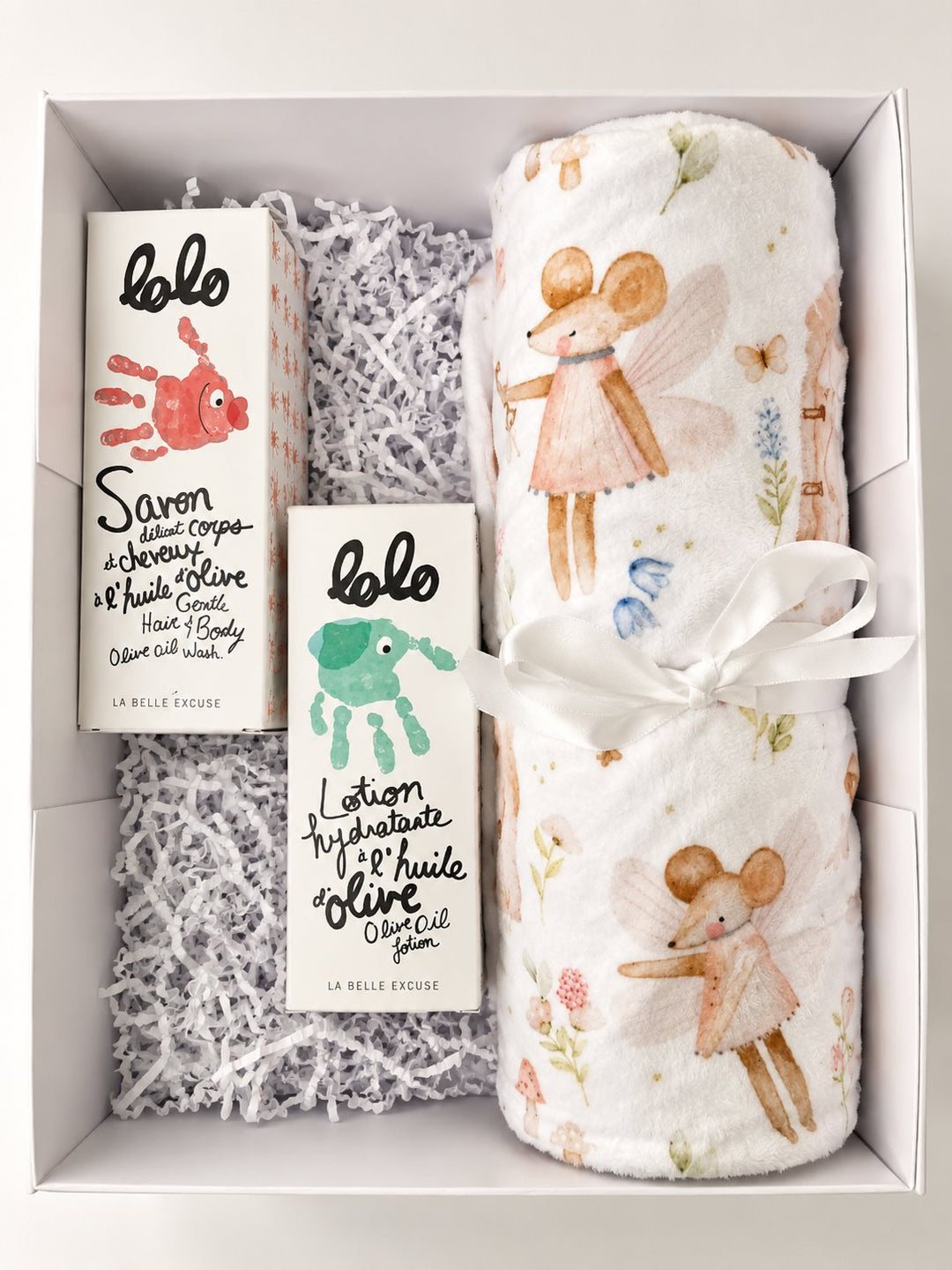 Coffret cadeau Lolo et minky fée souris Mlle et Coco