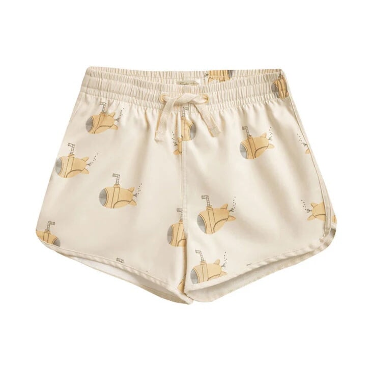 maillot de bain sous-marins beige Rylee + Cru Mlle Coco