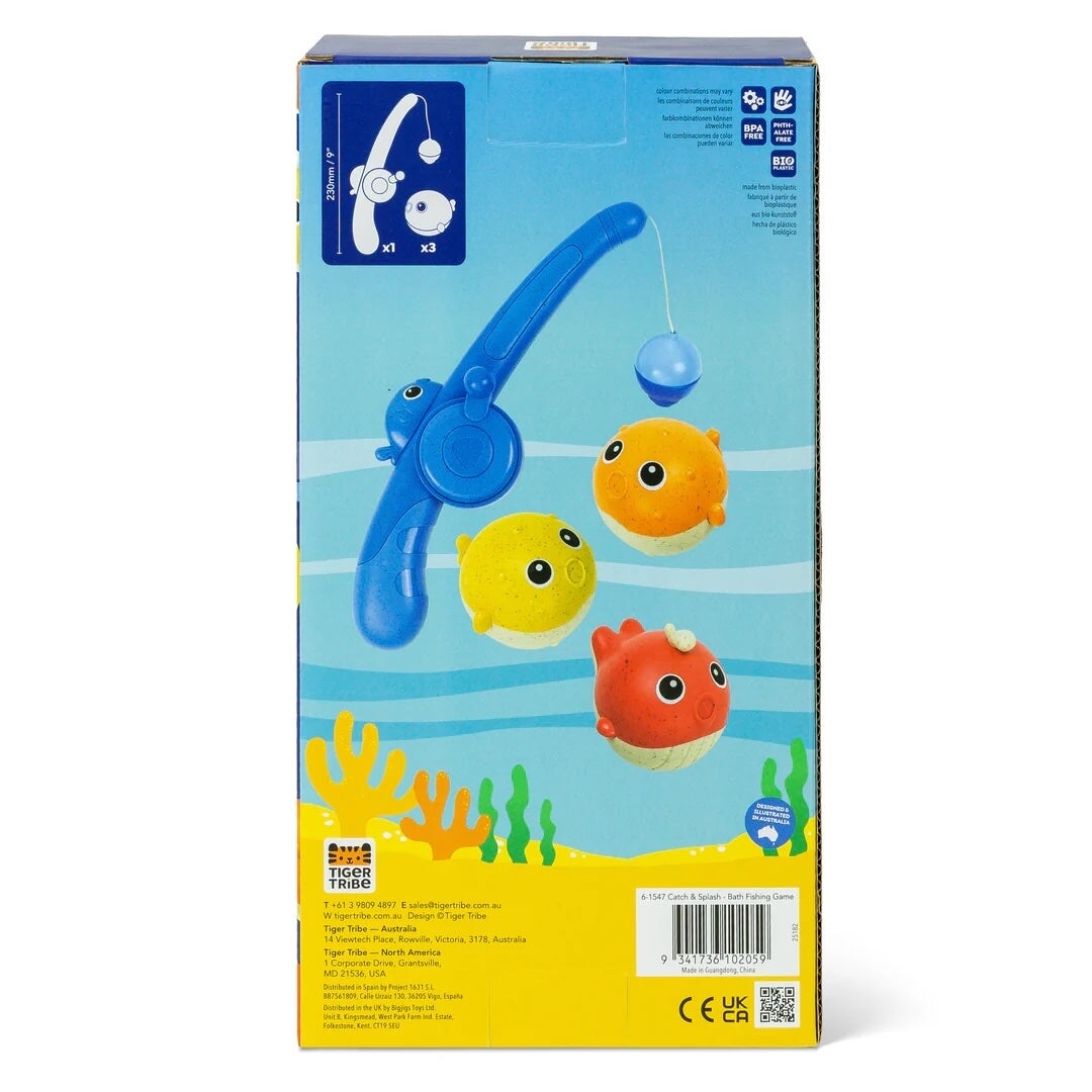 catch splash jeu de pêche pour le bain Tiger tribe