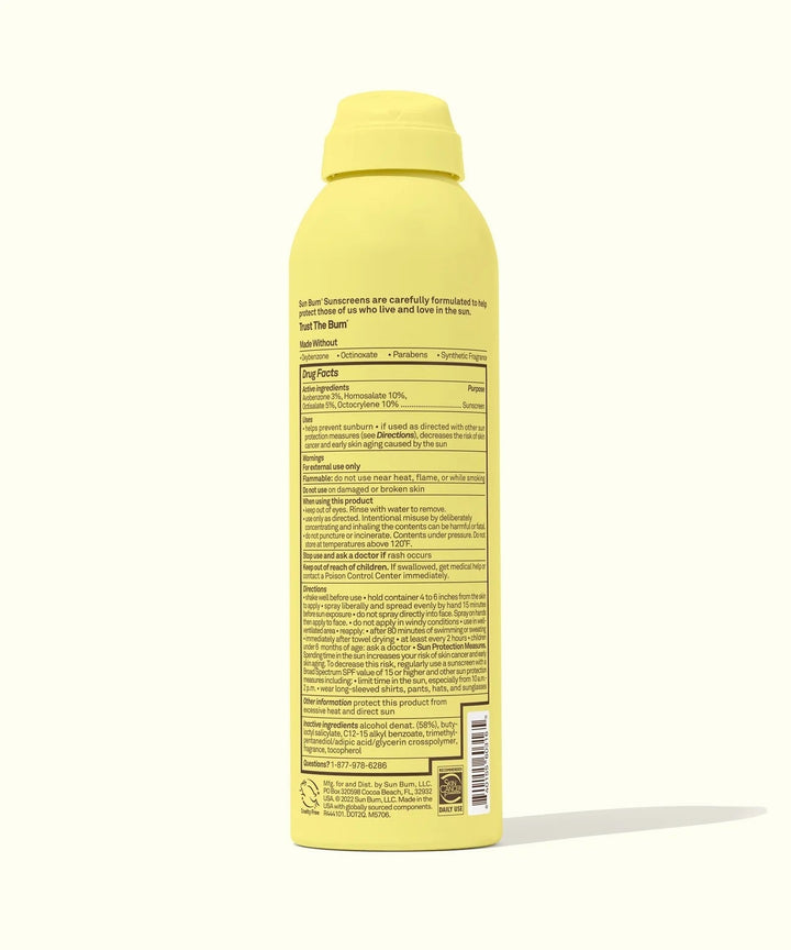 crème solaire en spray kids 50 Sunbum water resistant