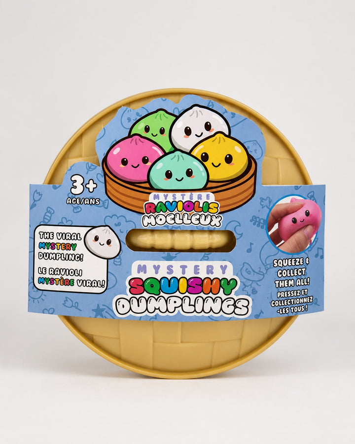 Boîte surprise mystère squishy dumpling Mlle et Coco
