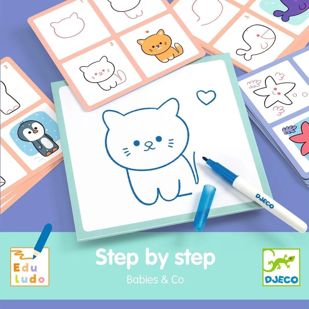 step by step babies et co Djeco Mlle et Coco