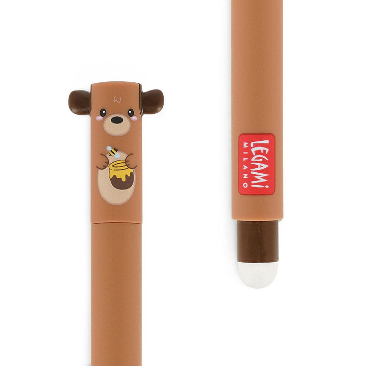 stylo effaçable Legami milano accessoire crayon animaux dino cochon espace