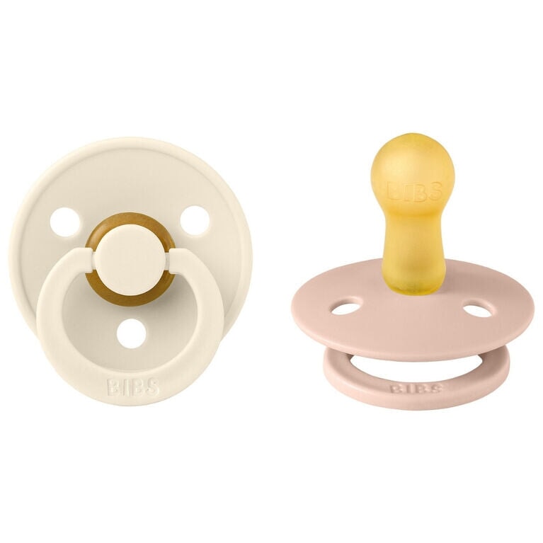 Suce paquet de (2) - Blush et Ivory (3 grandeurs) - Bibs Accessoires bébés Bibs 