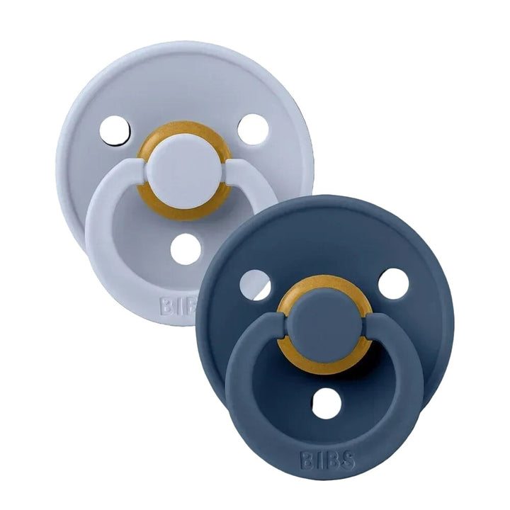 Suce ronde Dusty blue steel Bibs Mlle et Coco