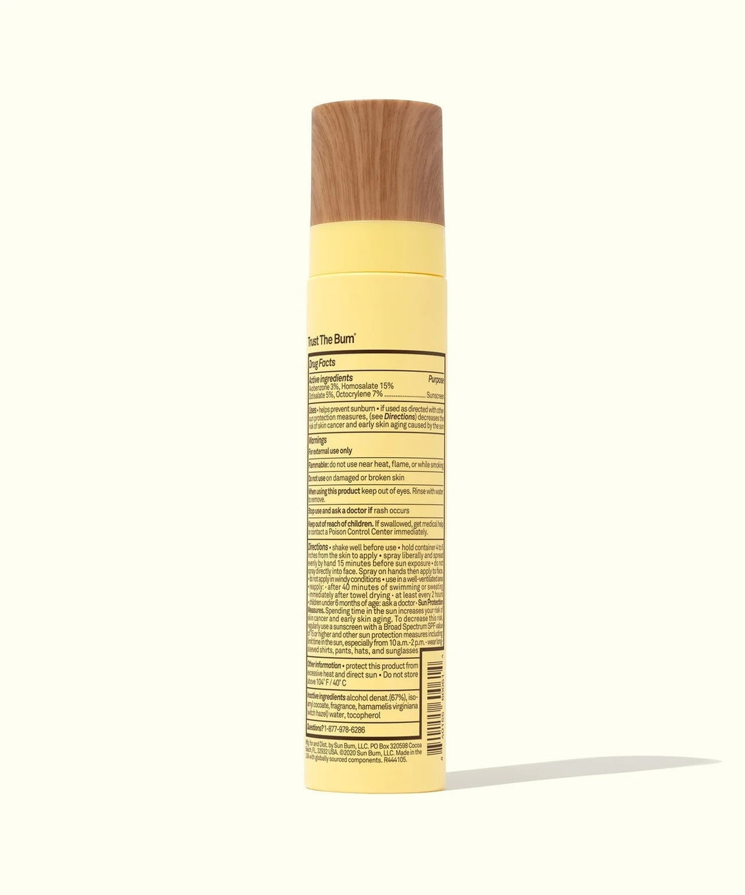 sun bum brume visage rafraîchissante FPS 45 crème solaire