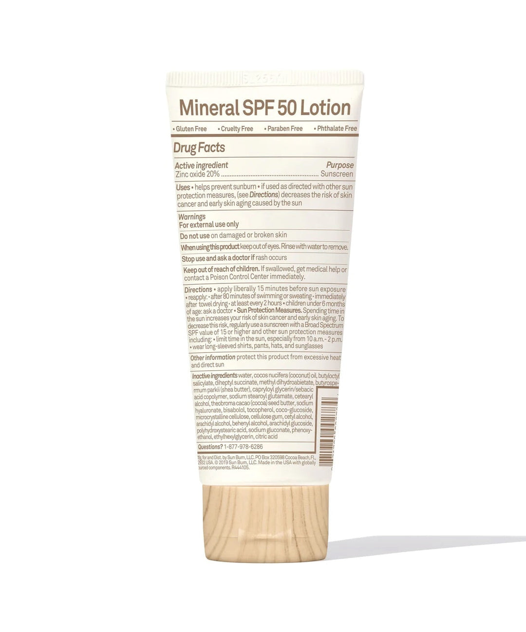 Sunbum écran solaire enfant bébé minéral crème 50fps