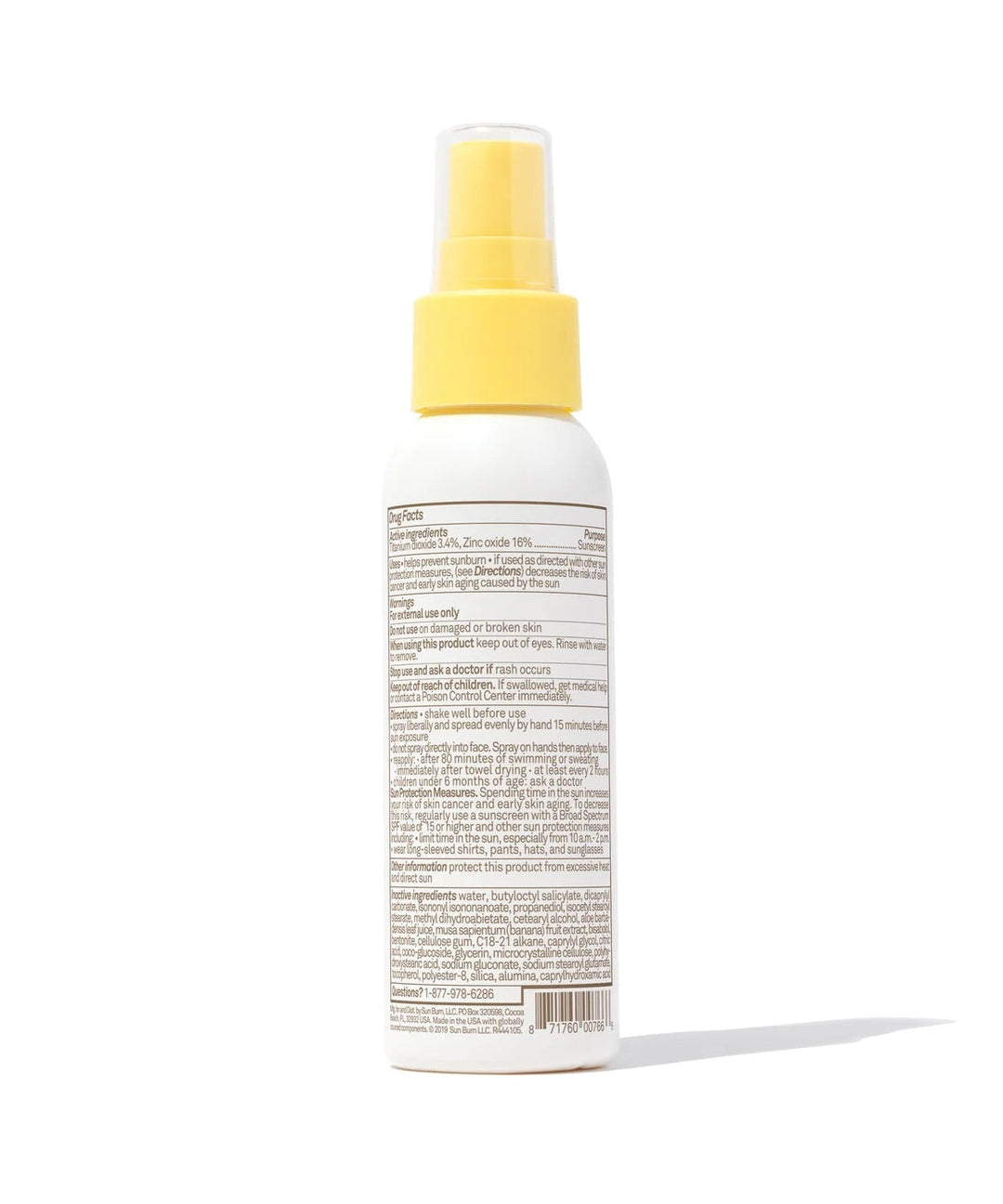 Sun bum écran solaire crème minéral bébé enfant baby spray