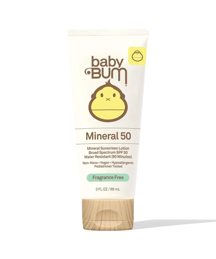 Sunbum écran solaire enfant bébé minéral crème 50fps
