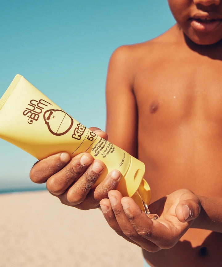 crème solainre Sunbum transparente kids 50 water resistant
