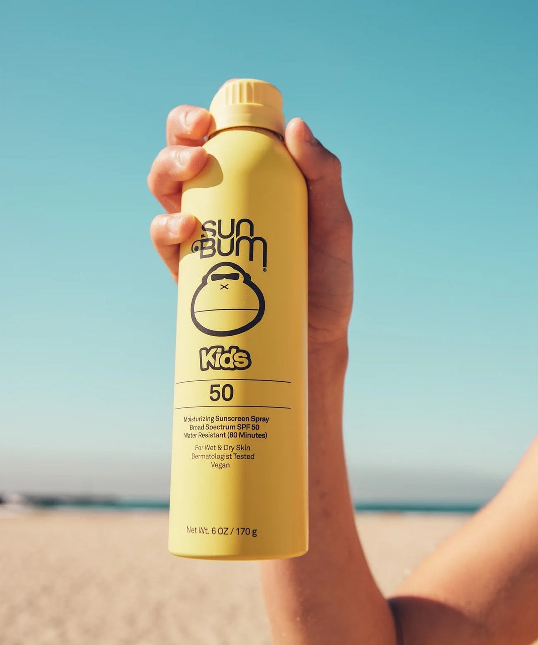 crème solaire en spray kids 50 Sunbum water resistant