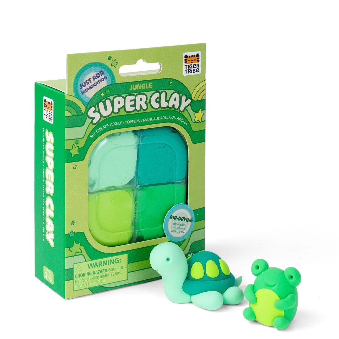Ensemble créatif super clay jungle Tiger Tribe Mlle et Coco