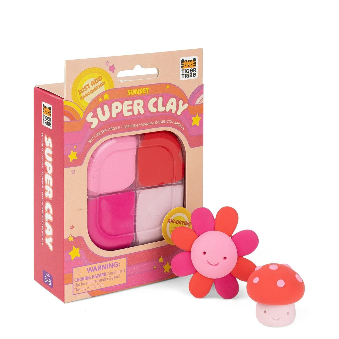 Ensemble créatif super clay sunset Tiger Tribe Mlle et Coco