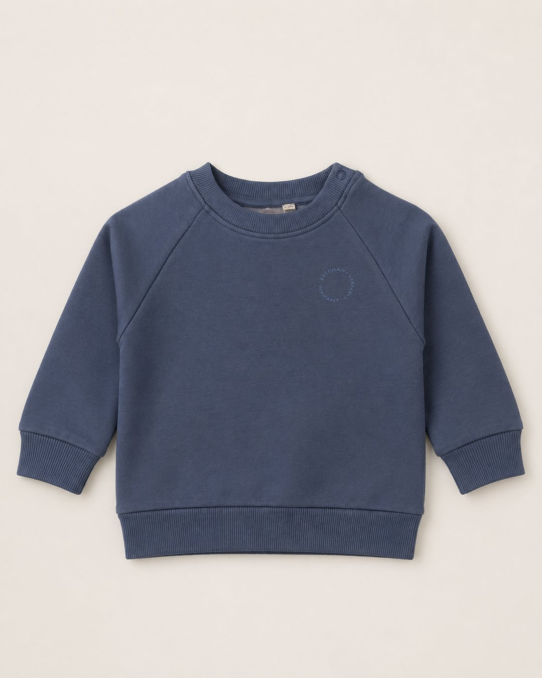 Pull manches longues bleu En fant Mlle et Coco