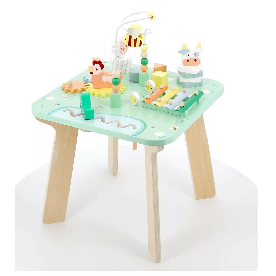 Table d'activité jolie prairie Janod Mlle et Coco