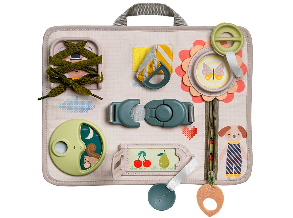 taf toys tableau snap'n leard activité enfant Mlle et Coco
