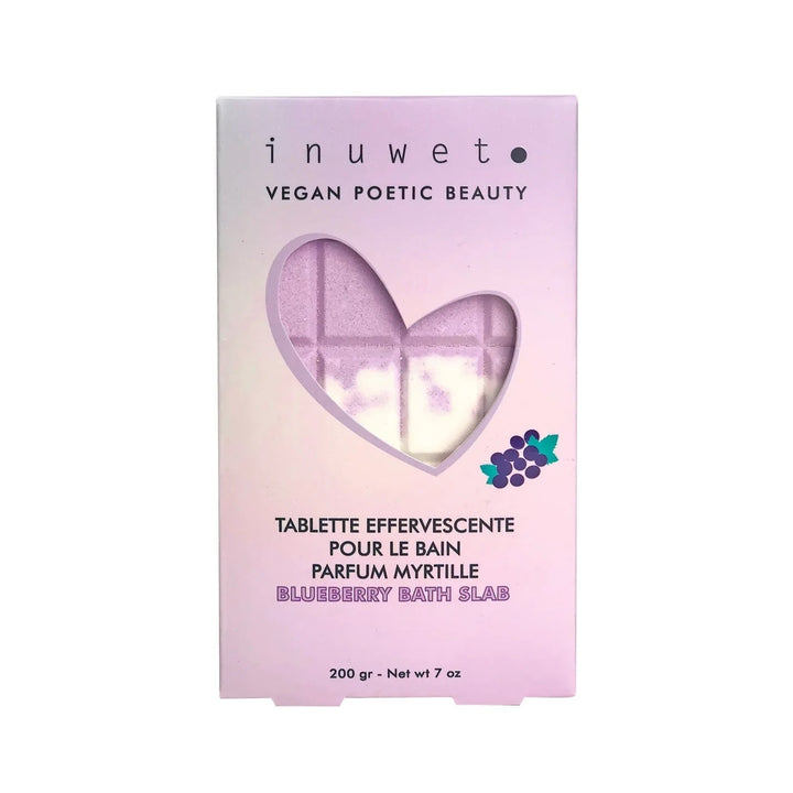 Tablette effervescente pour le bain - Myrtille - Inuwet Produits de soins Inuwet 
