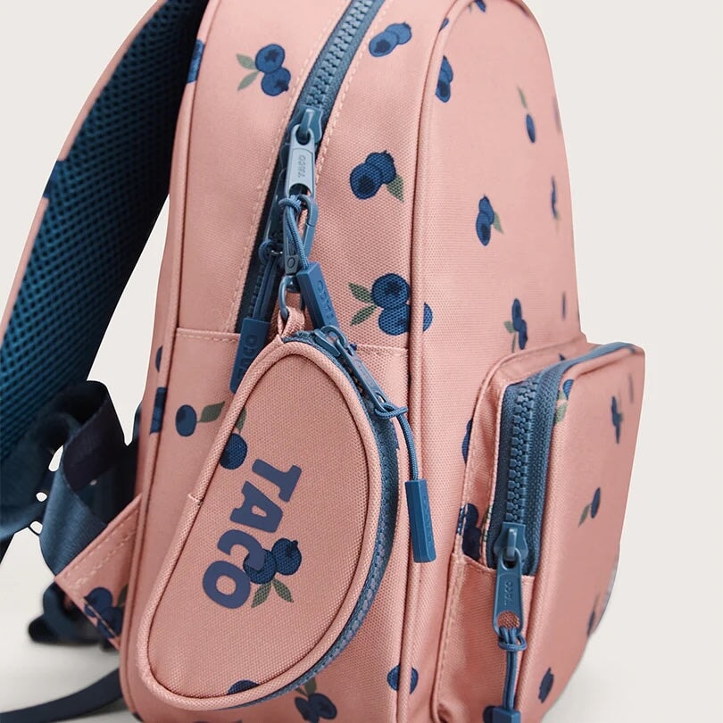 Sac à dos Capri blueberry pink Taco Mlle et Coco