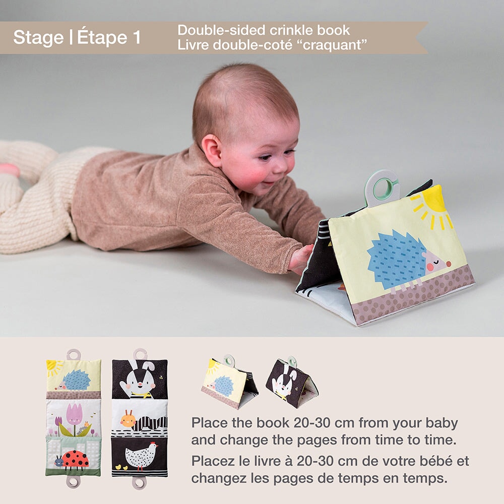 les essentiels pour position ventrale taf toys Mlle et Coco