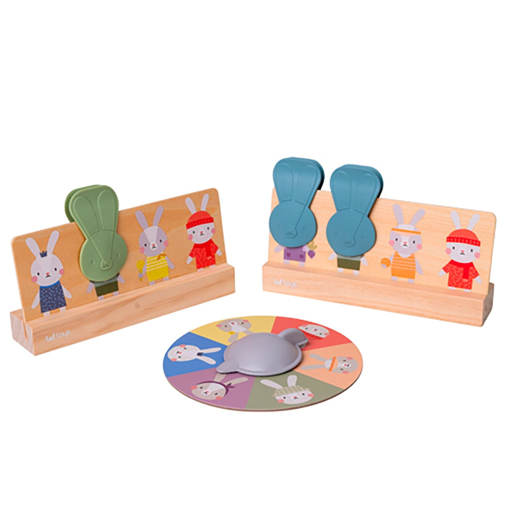 jeu apprentissage mon premier bingo lapin Taf toys enfant
