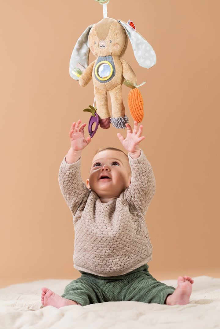 lapin interactif jenny éveil sensoriel jouet bébé activité