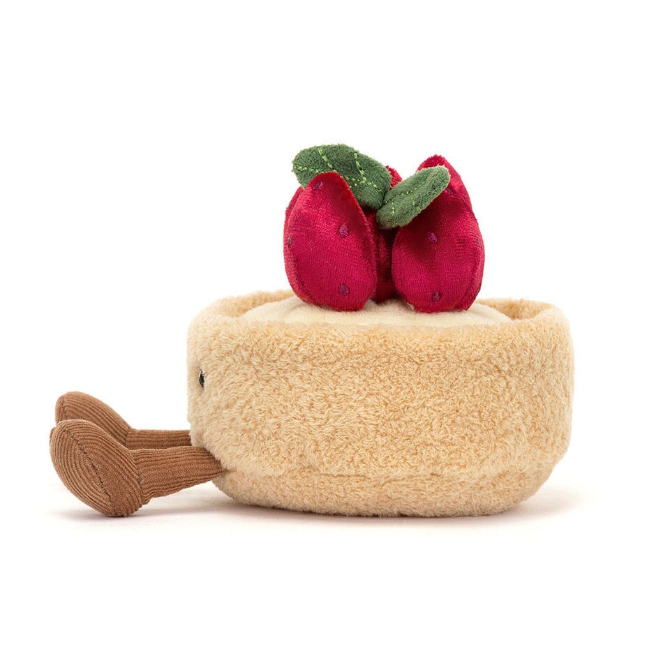 Peluche Tarte aux fraises fleurette Jellycat Mlle et Coco