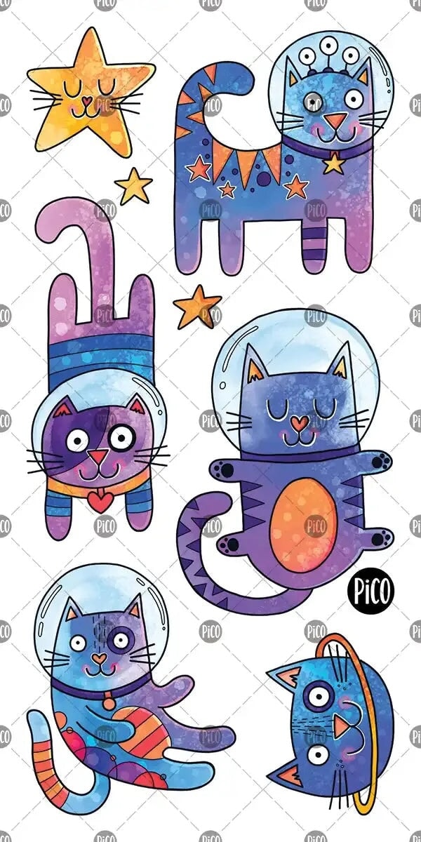 Tatouages temporaires - Chats de l&