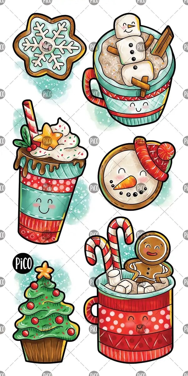 Tatouages temporaires - Chocolats chauds - Pico tatouage Jouet/jeux Pico tatouage 