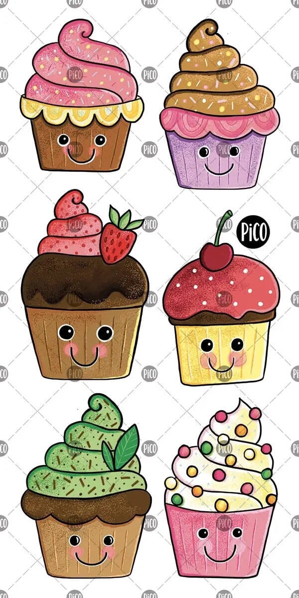 Tatouages temporaires - Petits gâteaux - Pico tatouage Jouet/jeux Pico tatouage 