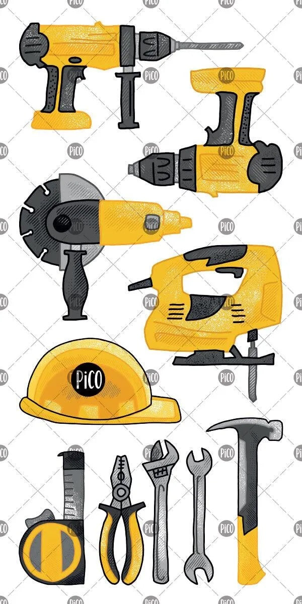 Tatouages temporaires - Outils de construction - Pico tatouage par Pico tatouage vendu par MlleetCoco.com