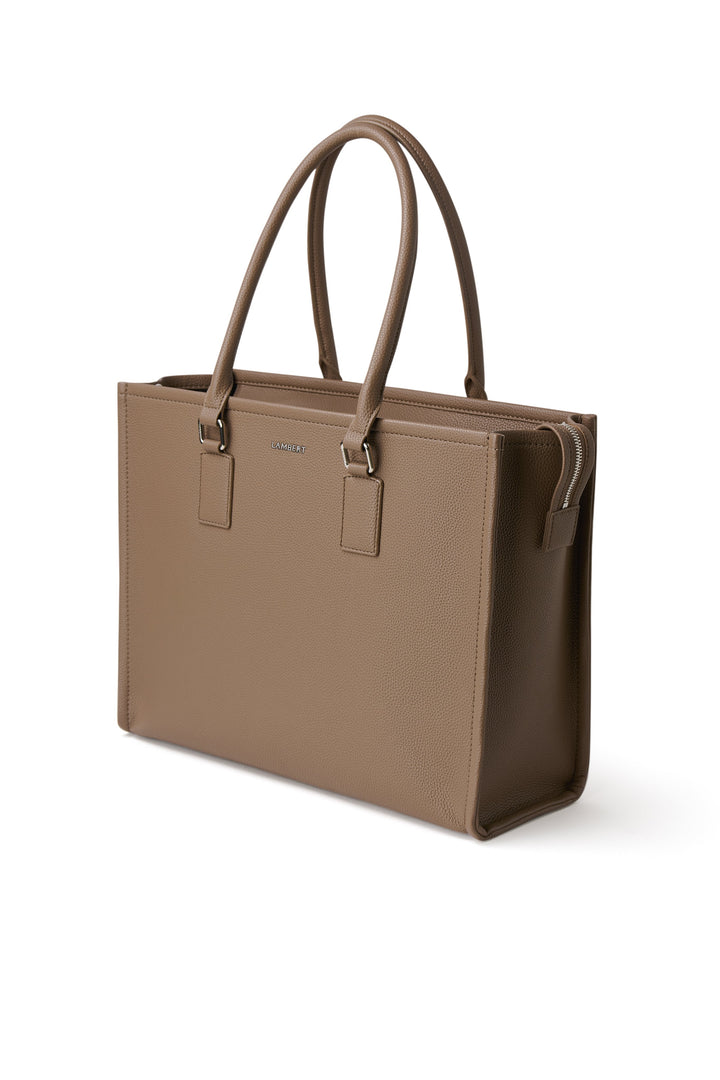 Sac fourre-tout 2 en 1 Valentina taupe Lambert Mlle et Coco