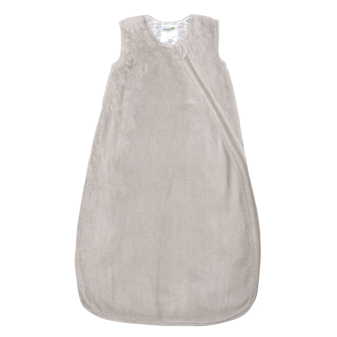 sac nuit peluche gris taupe uni perlimpinpin accessoire bébé