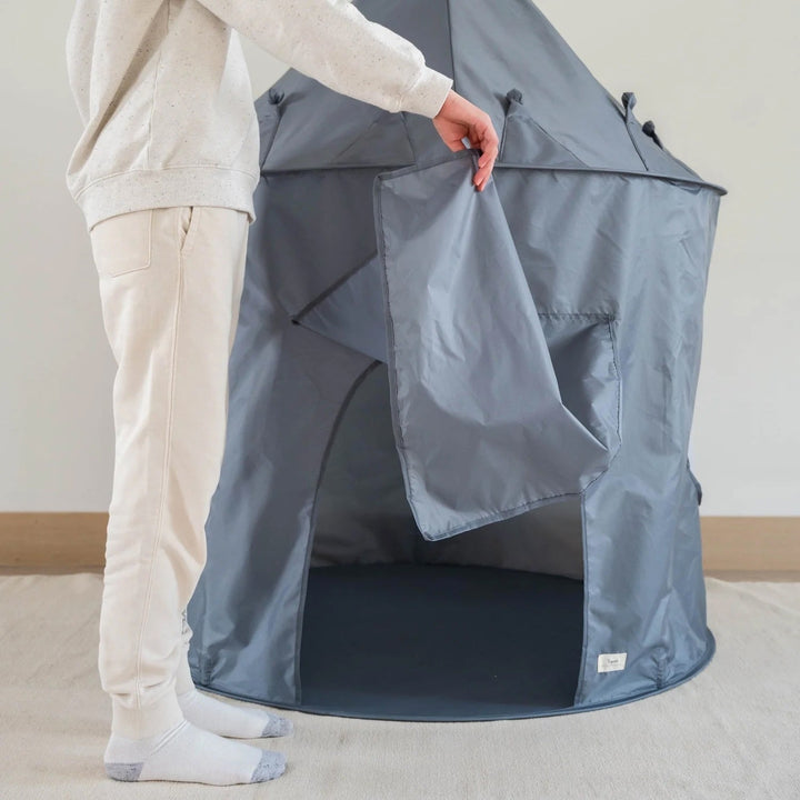 tente de jeu bleu Sprout Mlle et Coco chateau enfant