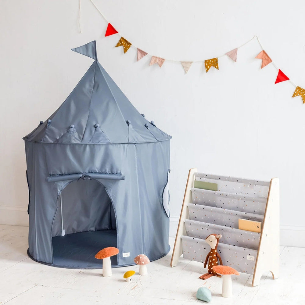 tente de jeu bleu Sprout Mlle et Coco chateau enfant