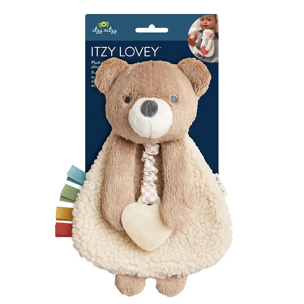 ourson peluche itzy ritzy lovey jouet enfant Mlle et Coco