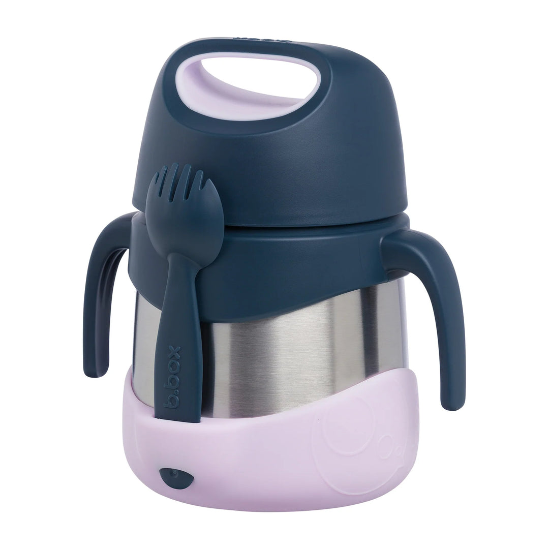 Contenant isotherme thermos bbox bocal lunch rose bleu