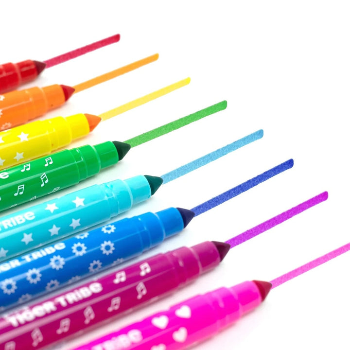 Crayon feutre tampons stamp Tiger Tribe Mlle et Coco
