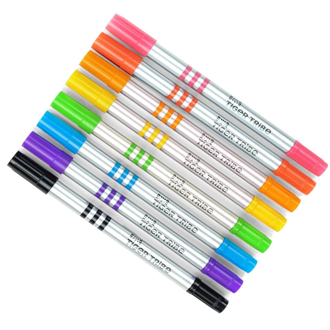 Crayon feutre stylos de peinture Tiger Tribe Mlle et Coco