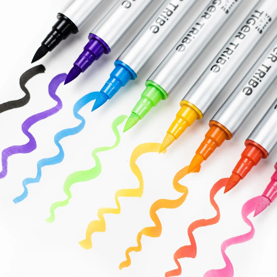 Crayon feutre stylos de peinture Tiger Tribe Mlle et Coco