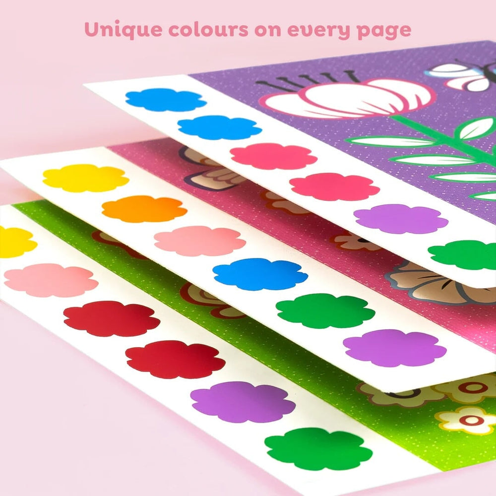 set de peinture papillons fleurs tiger tribe Mlle et Coco