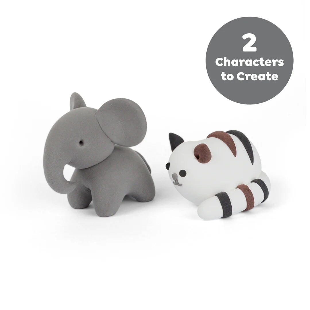 Ensemble créatif super clay Moonrise Tiger Tribe Mlle et Coco