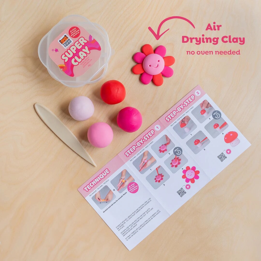 Ensemble créatif super clay sunset Tiger Tribe Mlle et Coco