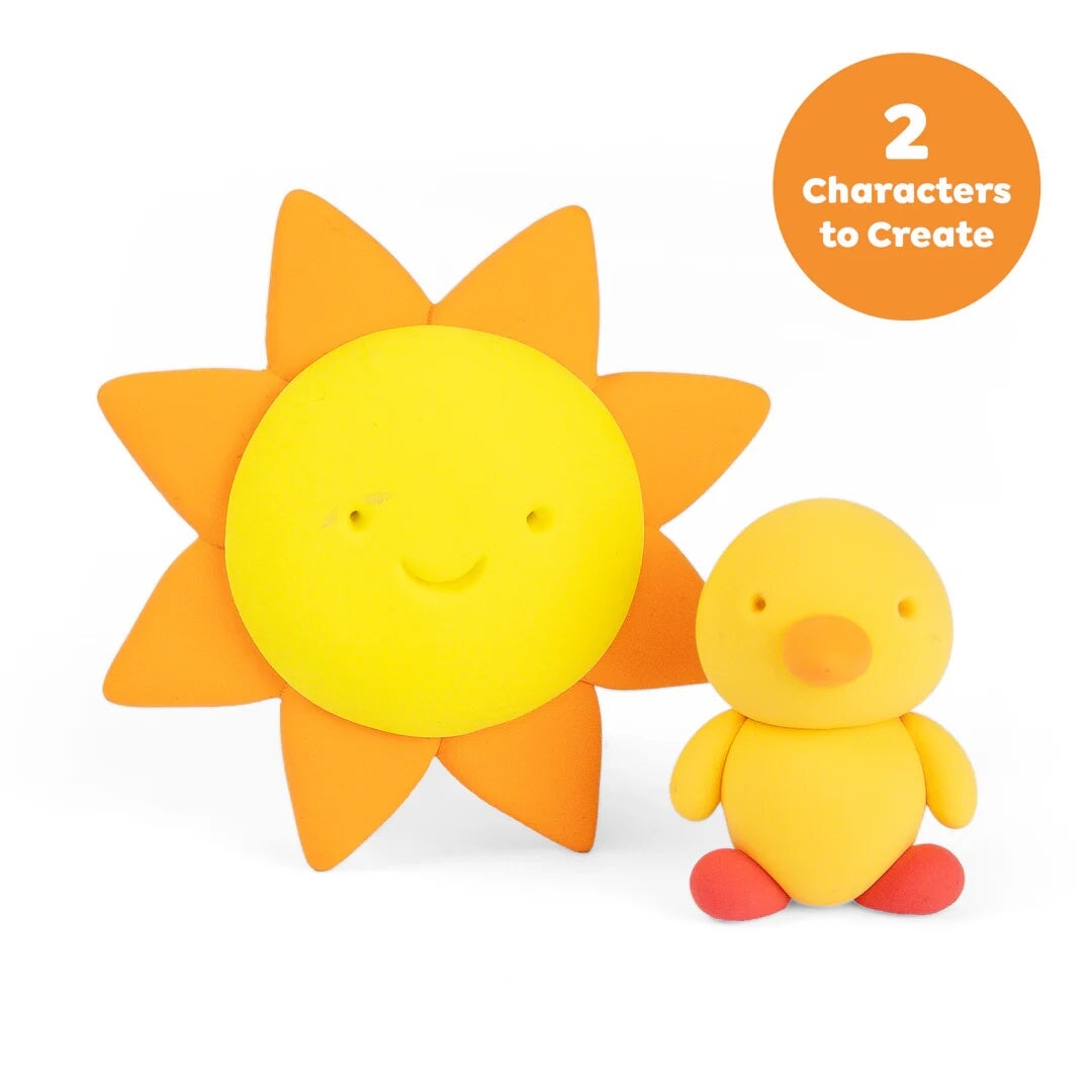 Ensemble créatif super clay sunrise Tiger Tribe Mlle et Coco