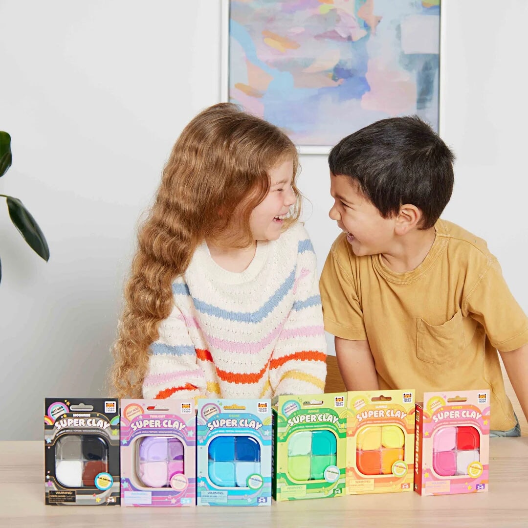 Ensemble créatif super clay sunset Tiger Tribe Mlle et Coco
