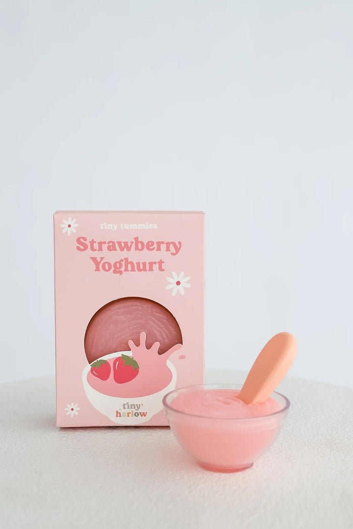 Accessoire pour poupée Yogourt à la fraise  Tiny Harlow