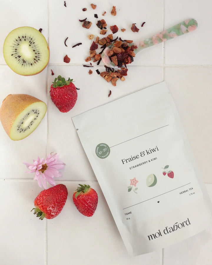 Tisane fraise &amp; kiwi Moi d&